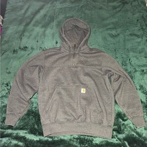 Carhartt Men's Gray Hoodie Sweater